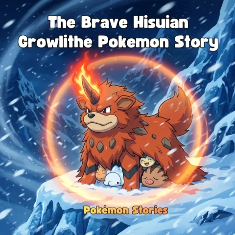 The Brave Hisuian Growlithe Pokemon Story