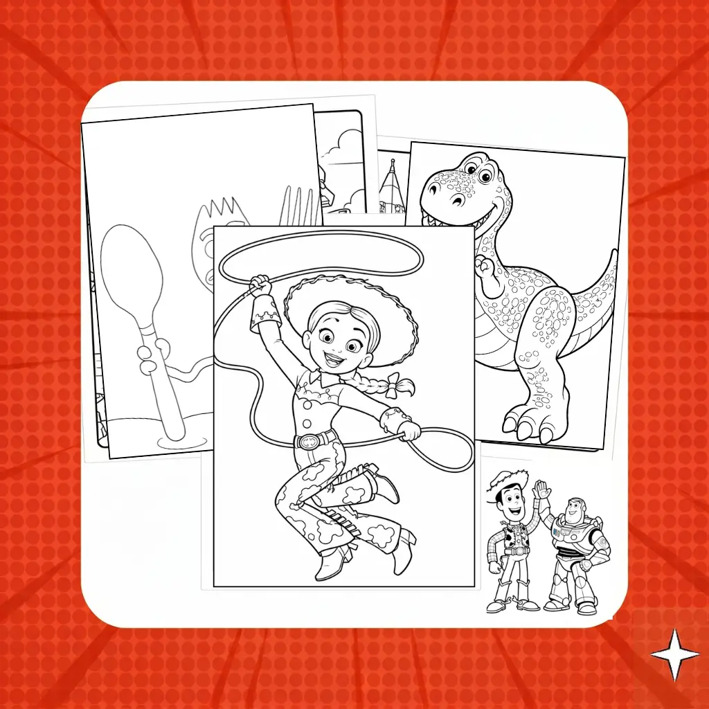 Toy Story Coloring Pages