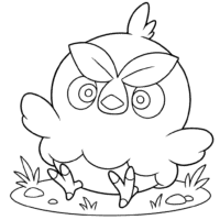 Browt Pokémon Coloring Page Free
