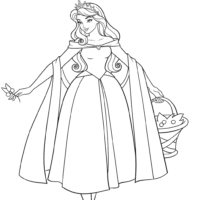 Princess Aurora Coloring Page Disney