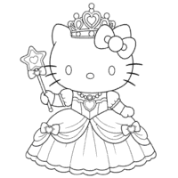 hello-kitty-princess-coloring-page