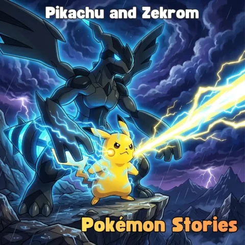 Pikachu and Zekrom Bedtime Story