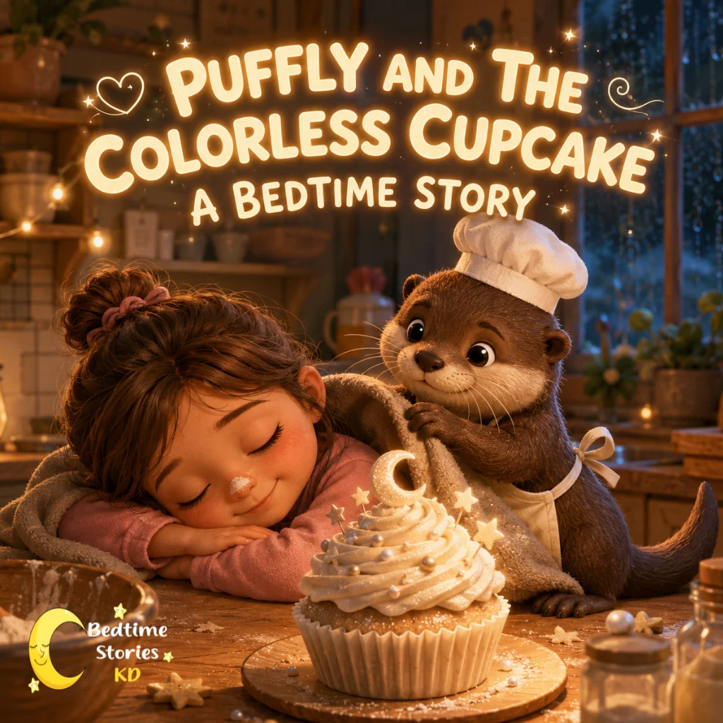 Puffly and the colorless cupcake bedtime story