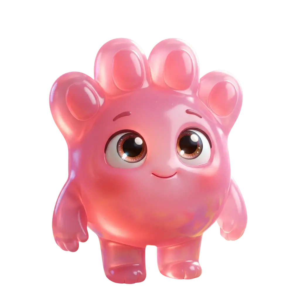 Taba the Bear Paw Squishy